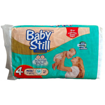 Подгузники Baby Still Premium maxi 7-18kg 54шт.