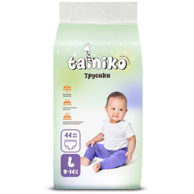 Трусики Tamiko Premium L, 44 шт