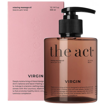 The Act Virgin массажное масло для тела 300