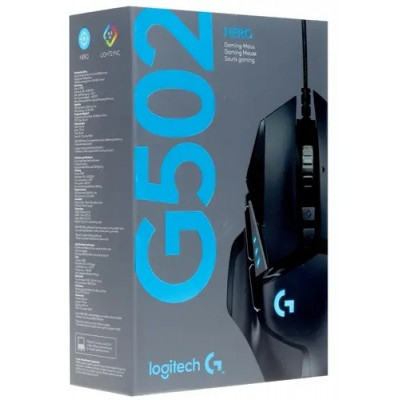 Игровая мышь Logitech G502 Hero черный