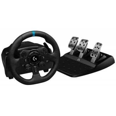 Игровой руль Logitech G923  черный для PC,PS,Xbox