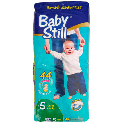 Подгузники Baby Still junior 11-25kg 44шт