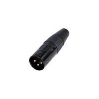 Разъем XLR, 3Pin, черный (Male) D1014-M Разъем XLR, 3Pin, черный (Male) D1014-M