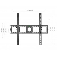 Кронштейн наклонный Onkron UT4, до 75 кг, до 85