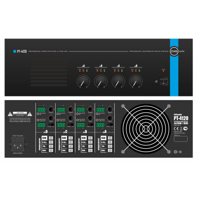 Трансляционный усилитель 4-х канальный CVGaudio PT-4120