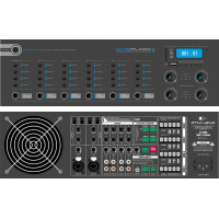 Матричный микшер-усилитель CVGaudio PTM-4120Dm, 4x120W/100V