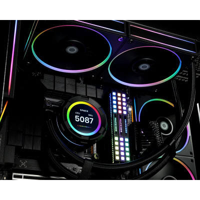 Водяное охлаждение для процессора ID-COOLING SL240 Водяное охлаждение для процессора ID-COOLING SL240