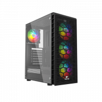 Корпус Wintek Energy JX188-11-M TG, ITX/ATX, USB 1*3.0/2*2.0, HD-Audio+Mic, 0,5mm, 4*ARGB fan (контроллер + пульт д/у в комплекте), чёрный Корпус Wintek Energy JX188-11-M TG, ITX/ATX, USB 1*3.0/2*2.0, HD-Audio+Mic, 0,5mm, 4*ARGB fan (контроллер + пульт д/у в комплекте), чёрный