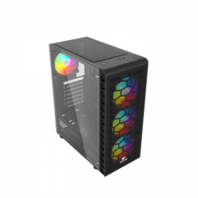 Корпус Wintek Energy JX188-11-M TG, ITX/ATX, USB 1*3.0/2*2.0, HD-Audio+Mic, 0,5mm, 4*ARGB fan (контроллер + пульт д/у в комплекте), чёрный Корпус Wintek Energy JX188-11-M TG, ITX/ATX, USB 1*3.0/2*2.0, HD-Audio+Mic, 0,5mm, 4*ARGB fan (контроллер + пульт д/у в комплекте), чёрный