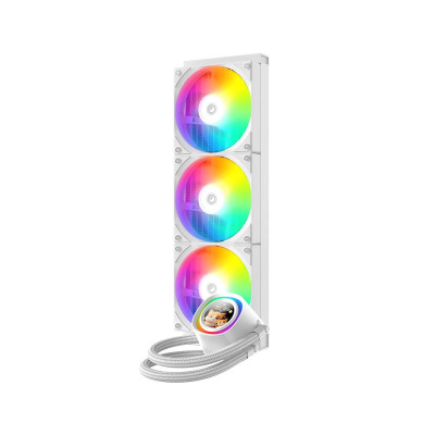 Водяное охлаждение для процессора ID-COOLING FX360 LCD WHITE Водяное охлаждение для процессора ID-COOLING FX360 LCD WHITE