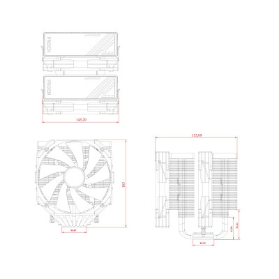 Вентилятор для процессора ID-COOLING FROZN A720 BLACK