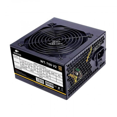 Блок питания Wintek WT-700 V2, 700W, APFC, 24 pin, 2*P8 (4+4), 2*P6+2, 4*SATA, 3*MOLEX, 80+ Bronze Блок питания Wintek WT-700 V2, 700W, APFC, 24 pin, 2*P8 (4+4), 2*P6+2, 4*SATA, 3*MOLEX, 80+ Bronze