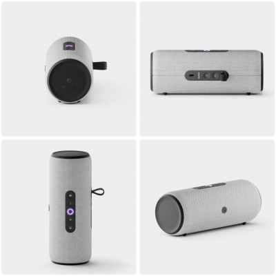 Умная колонка Яндекс Стрит серый Умная колонка Яндекс Стрит серый