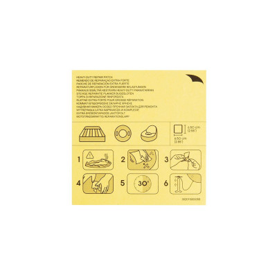 Набор для ремонта надувных изделий Bestway 62068 (в упаковке 10 шт заплаток)