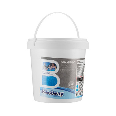 Химия для бассейна Bestway Chemicals pH-минус гранулы 1кг. B1909218 Химия для бассейна Bestway Chemicals pH-минус гранулы 1кг. B1909218