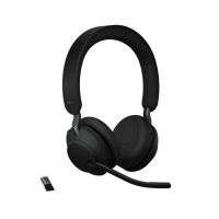 Гарнитура Jabra Evolve2 65 Link380a MS Stereo Stand Black Гарнитура Jabra Evolve2 65 Link380a MS Stereo Stand Black