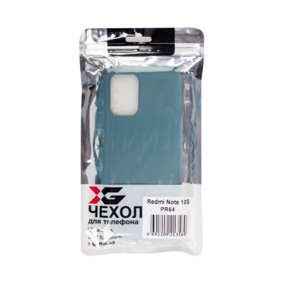 Чехол для телефона X-Game XG-PR64 для Redmi Note 10S TPU Мятный Чехол для телефона X-Game XG-PR64 для Redmi Note 10S TPU Мятный