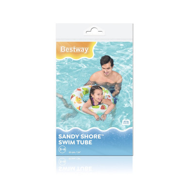 Надувной круг для плавания Bestway 36014 Надувной круг для плавания Bestway 36014