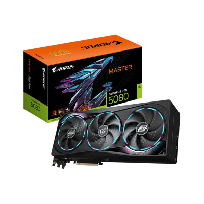 Видеокарта Gigabyte (GV-N5080AORUS M-16GD) RTX5080 AORUS MASTER 16G