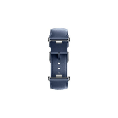 Кожаный сменный браслет Xiaomi Leather Quick Release Strap Glacier Blue