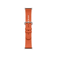 Кожаный сменный браслет Xiaomi Leather Quick Release Strap Coral orange