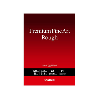 Глянцевая Фотобумага Canon Fine Art Rough FA-RG1 A4, 25 ШТ. (100% Хлопок, Грубая Текстура (Rough)