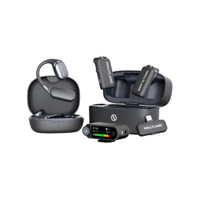 Петличный микрофон Hollyland Lark MAX 2 Ultimate Combo Черный Петличный микрофон Hollyland Lark MAX 2 Ultimate Combo Черный