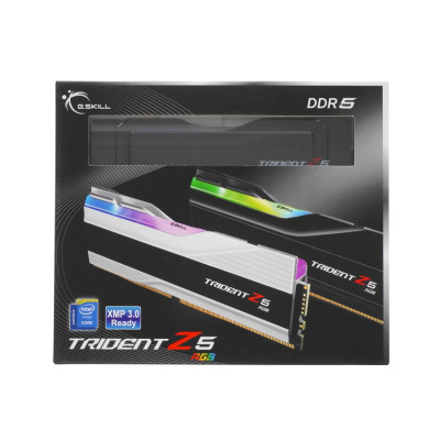 Комплект модулей памяти G.SKILL Trident Z5 RGB F5-5600J3636D32GX2-TZ5RK 64GB (Kit 2x32GB) 5600MHz Комплект модулей памяти G.SKILL Trident Z5 RGB F5-5600J3636D32GX2-TZ5RK 64GB (Kit 2x32GB) 5600MHz