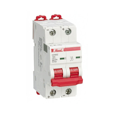 Автоматический выключатель Himel HDB9Z 2Р 4А С 500В DC