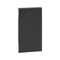 Лицевая панель Bticino KG15M2 Living Now для звонка 2 модуля Чёрный