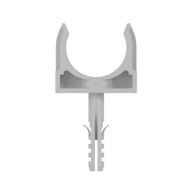 Держатель с защелкой и дюбелем DKC 51325 д.25мм Держатель с защелкой и дюбелем DKC 51325 д.25мм