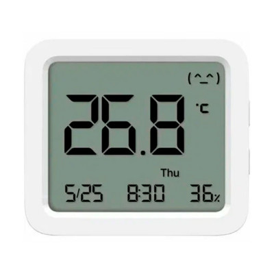 Датчик температуры и уровня влажности Xiaomi Smart Temperature and Humidity Monitor 3