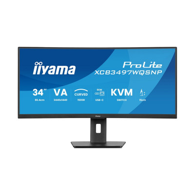 Монитор iiyama ProLite PL3497WQP XCB3497WQSNP-B1 34 Монитор iiyama ProLite PL3497WQP XCB3497WQSNP-B1 34