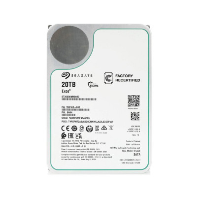 Жесткий диск Seagate Exos X20 ST20000NM002C 20TB SATA