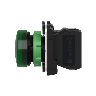 Сигнальная лампа SE XB5AVM3 22мм 230-240В зеленая Сигнальная лампа SE XB5AVM3 22мм 230-240В зеленая