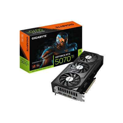 Видеокарта Gigabyte (GV-N507TWF3OCV2-16GD) RTX5070Ti WINDFORCE OC V2 16G Видеокарта Gigabyte (GV-N507TWF3OCV2-16GD) RTX5070Ti WINDFORCE OC V2 16G