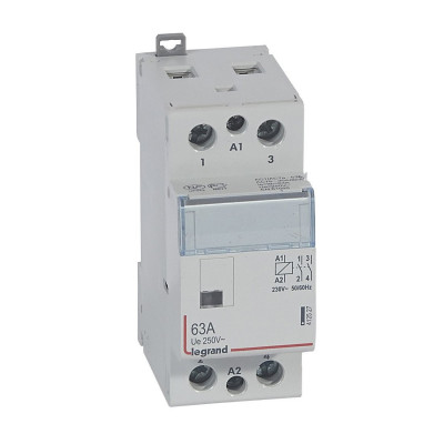Модульный контактор Legrand 412527 2НО 63А CX³ 250/230В AC Модульный контактор Legrand 412527 2НО 63А CX³ 250/230В AC