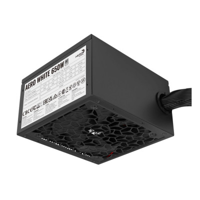 Блок питания Aerocool AERO WHITE 650W Блок питания Aerocool AERO WHITE 650W