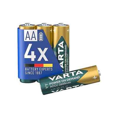 Аккумулятор VARTA R2U Mignon 1.2V - HR6/ AA 2100 мАч (4 шт) Аккумулятор VARTA R2U Mignon 1.2V - HR6/ AA 2100 мАч (4 шт)