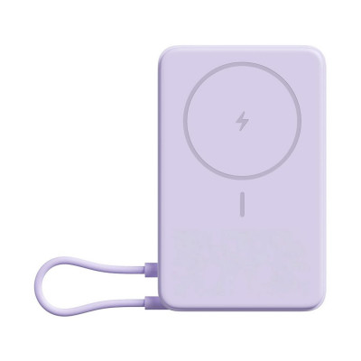 Портативный внешний аккумулятор Xiaomi Magnetic Power Bank 10000 with Built-in Stand Purple