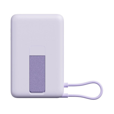 Портативный внешний аккумулятор Xiaomi Magnetic Power Bank 10000 with Built-in Stand Purple Портативный внешний аккумулятор Xiaomi Magnetic Power Bank 10000 with Built-in Stand Purple