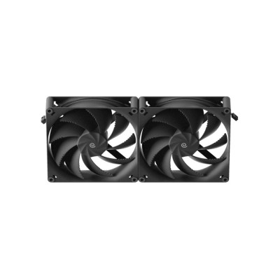 Комплект кулеров для компьютерного корпуса HAVN H18 Black Fan Dual Pack