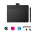 Графический планшет Wacom Intuos Small Bluetooth (CTL-4100WLK-N) Чёрный