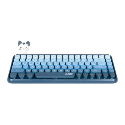 Клавиатура Ajazz 308i Cat Gradient Blue