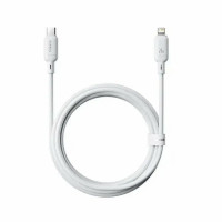 Интерфейсный кабель Baseus Silky Type-C to iP 20W 2m White (P10377700213-01)