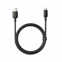 Интерфейсный кабель Baseus Silky USB to Type-C 100W 2m Black (P10377703113-01)