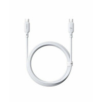 Интерфейсный кабель Baseus Silky Type-C to Type-C 100W 2m White (P10377704213-01)