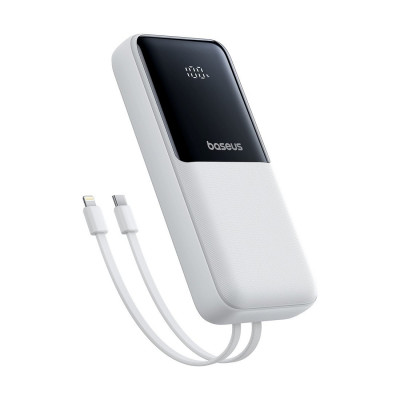 Портативный внешний аккумулятор Baseus Lipow 20000mAh 22.5W White (P10079102213-00)