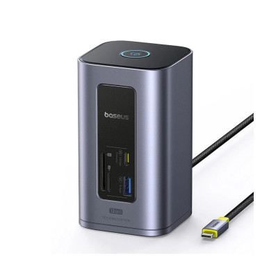 Док-станция Baseus NU1 Air Spacemate 12-in-1 Grey (B00568103813-00)