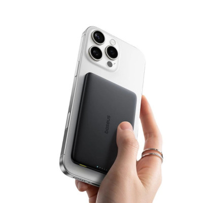Портативный внешний аккумулятор Baseus PicoGo AM41 Ultra-Slim 5000mAh 20W Cosmic Black (E0026700)